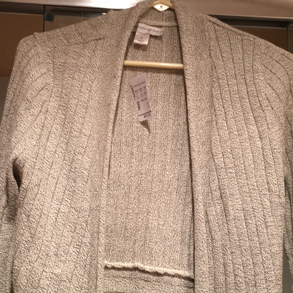 NWT Christopher and banks high low sweater S - Picture 3 of 6